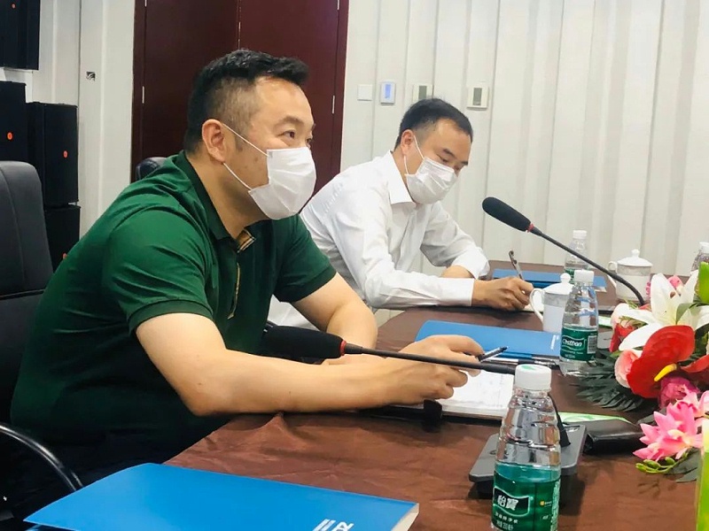 區委統戰部和九三學社區工委、民營經濟代表人士蒞臨91香蕉视频官网開展談心活動