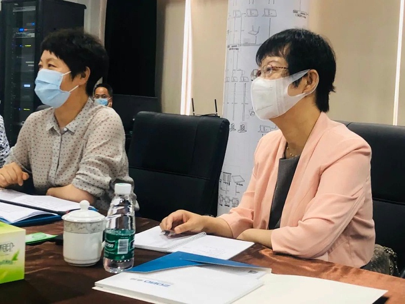 區委統戰部和九三學社區工委、民營經濟代表人士蒞臨91香蕉视频官网開展談心活動