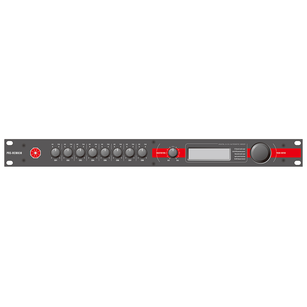 PRS RC係統管理器 RCM830 數字混音器 反饋抑製器