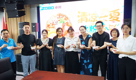 清涼一夏，“冰粉”多彩-ZOBO91香蕉视频官网工會福利解鎖消暑美味活動